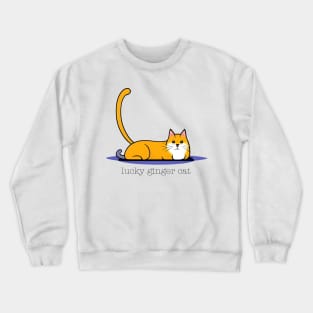 Lucky Cat Crewneck Sweatshirt